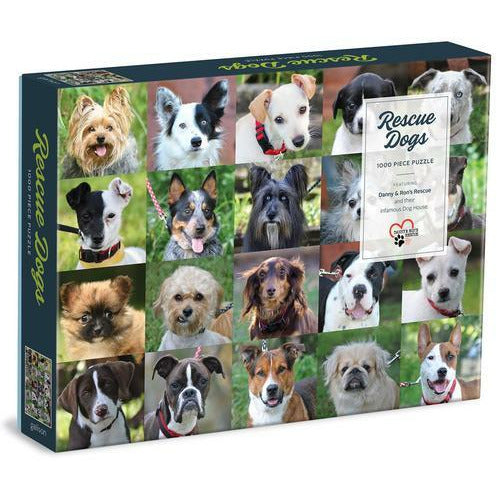 RESCUE DOGS PUZZLE-HACHETTE BOOK GROUP-Kitson LA