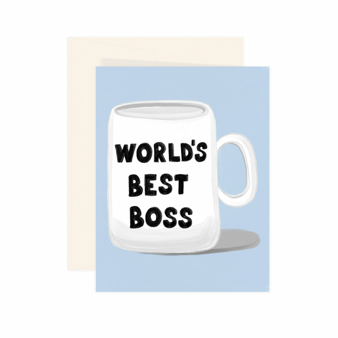 WORLD'S BEST BOSS CARD-PAIGE & WILLOW-Kitson LA