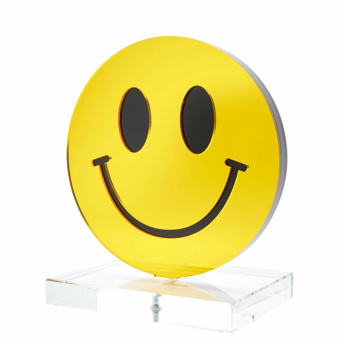 YELLOW MIRROR SMILEY STAND ALONE-TARA WILSON-Kitson LA