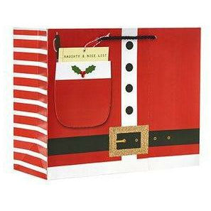 SANTA'S NAUGHTY & NICE TOTE-JILLSON ROBERTS-Kitson LA